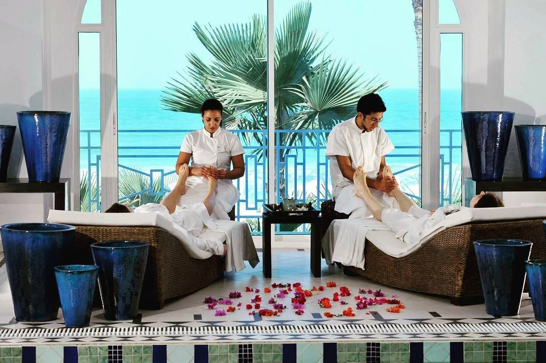 Moroccan wellness spa treatment